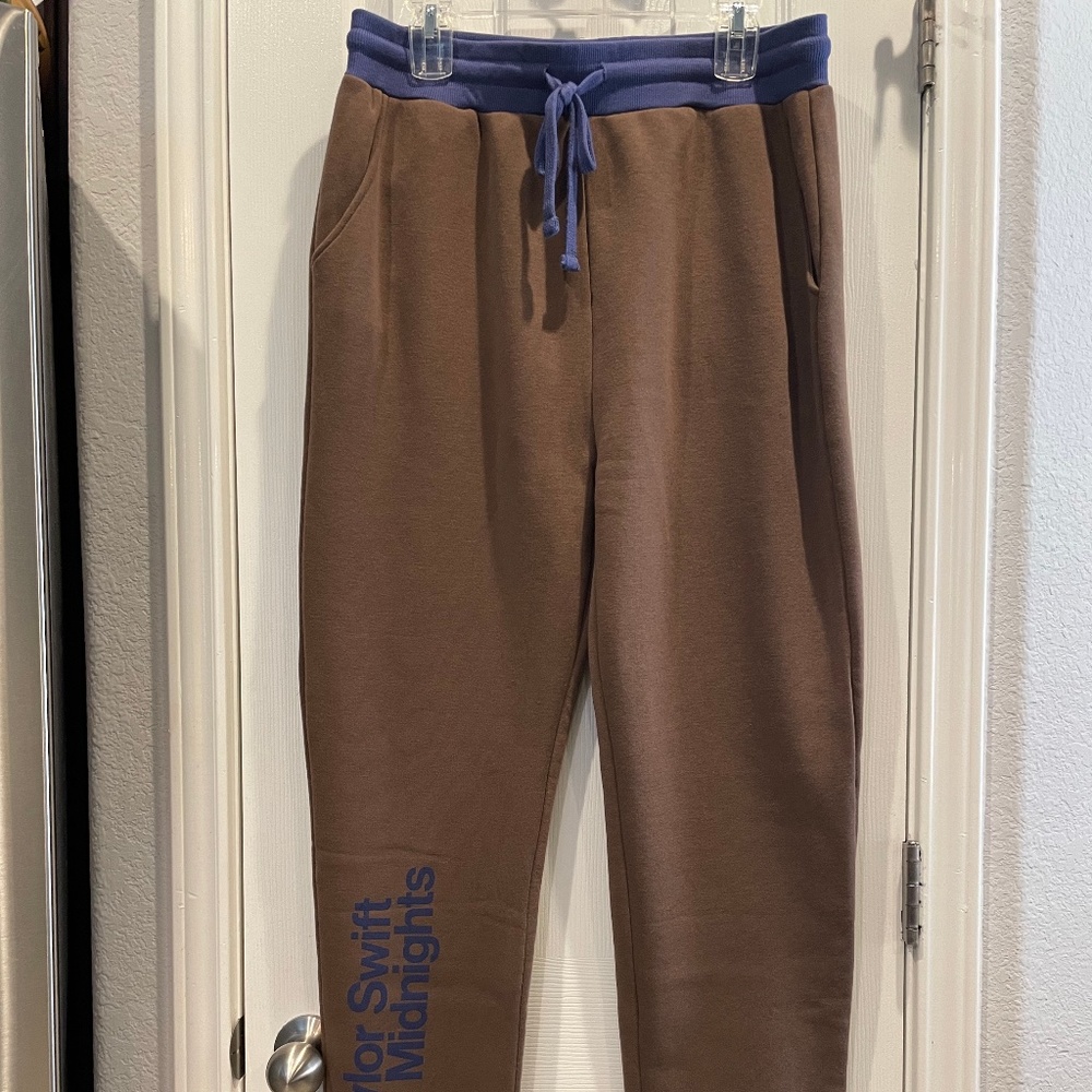 Taylor Swift Midnight Chocolate+Purple Sweatpants Size XL